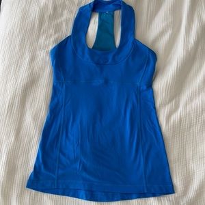 lululemon luon scoop neck tank w/ shelf lining